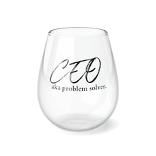 Load image into Gallery viewer, Stemless Wine Glass, 11.75oz
